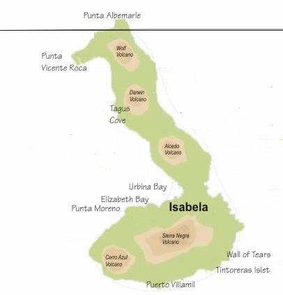 Galapagos Island Information - Isabela